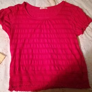 🎈Clearance! pink top/blouse NWT